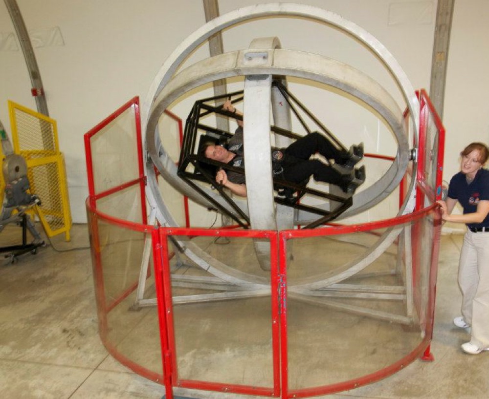 Тренажёр Multi-Axis Trainer в Space Camp, Хантсвилл, Алабама