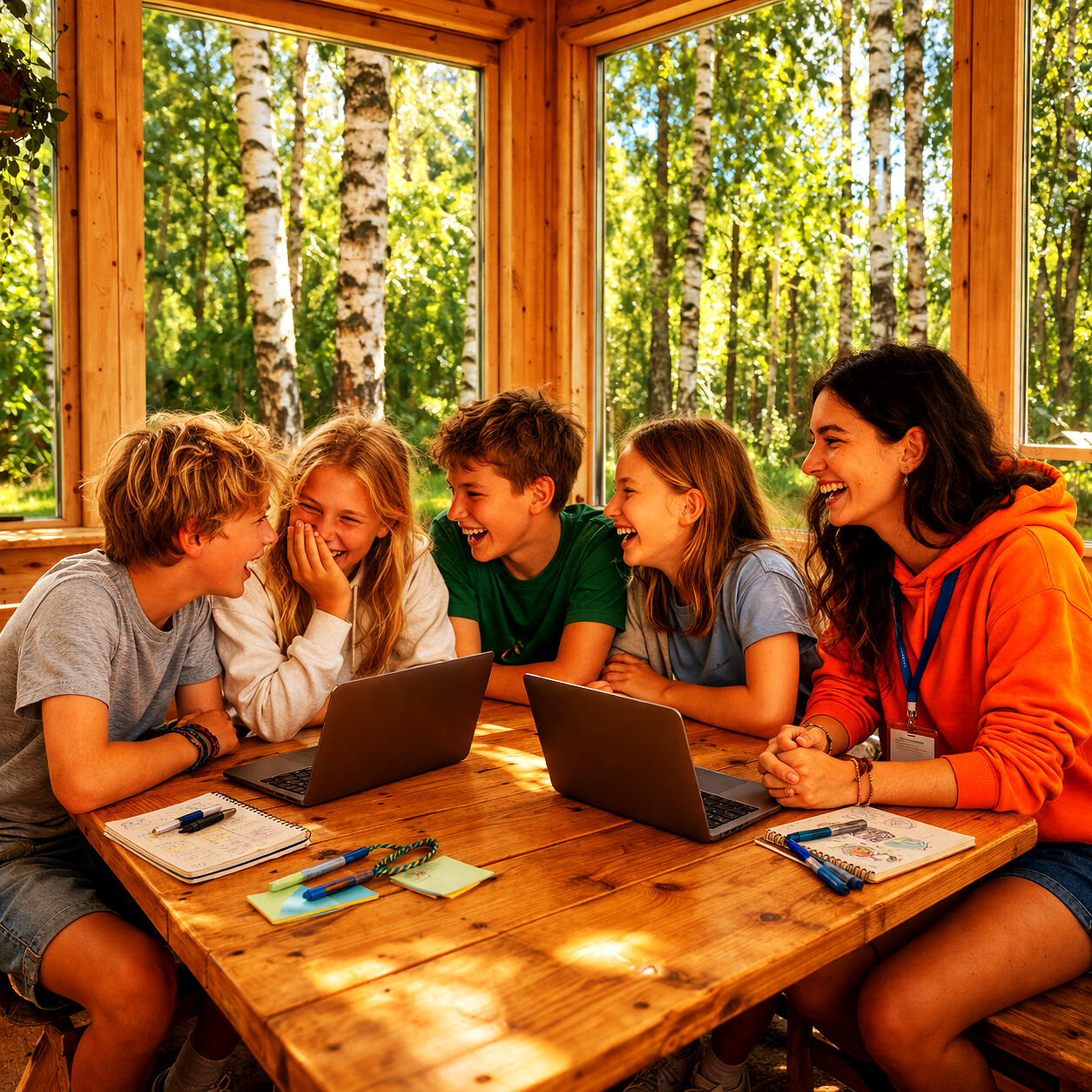 Детский лагерь с бассейном в Подмосковье 2026 — АйДаКемп