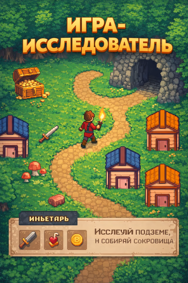 Игра-исследователь — проект ученика АйДаКемп