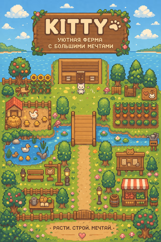 Игра «Моя ферма» — проект ученика АйДаКемп