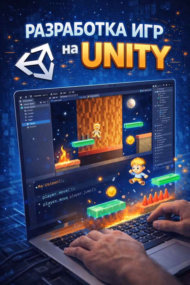 Разработка игры на Unity — проект ученика АйДаКемп
